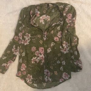 Women’s sheer blouse, never worn